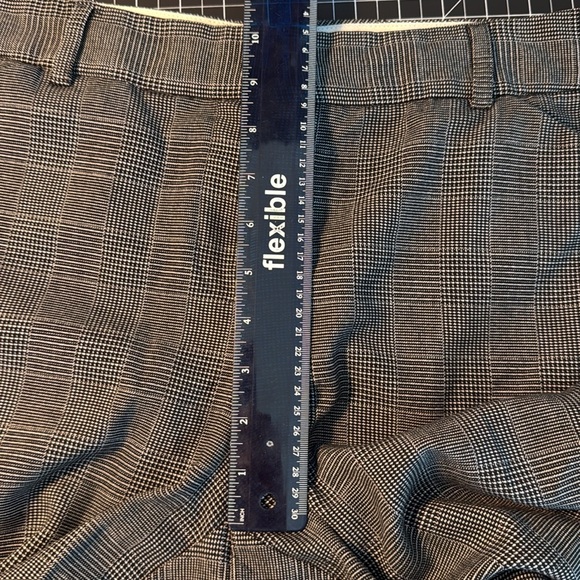 Norma Kamali Plaid Wide Leg Pants -Women’s size 16 - Picture 6 of 6